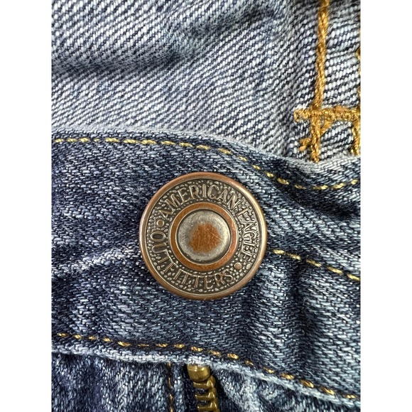 American Eagle Original Straight Jeans Mens 29x32 Medium Wash Denim - Picture 5 of 14